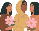پیش‌نمایش فایل young-woman-holding-beautiful-flowers-8623298 از پک زنان جوان