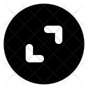 پیش‌نمایش فایل diagonal-arrow-1752373 از پک پیکان دایره ای