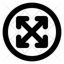 پیش‌نمایش فایل diagonal-all-direction-arrow-1752314 از پک پیکان دایره ای