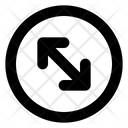 پیش‌نمایش فایل flip-diagonal-arrow-1752295 از پک پیکان دایره ای
