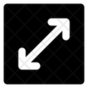 پیش‌نمایش فایل diagonal-arrow-1752251 از پک پیکان مربع