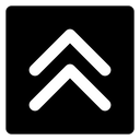 پیش‌نمایش فایل double-up-arrow-1752243 از پک پیکان مربع