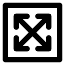 پیش‌نمایش فایل diagonal-all-direction-arrow-1752187 از پک پیکان مربع