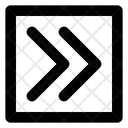 پیش‌نمایش فایل double-right-arrow-1752177 از پک پیکان مربع