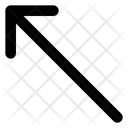 پیش‌نمایش فایل diagonal-up-left-arrow-1752092 از پک پیکان outline