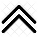 پیش‌نمایش فایل double-up-arrow-1752087 از پک پیکان outline