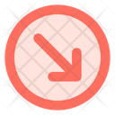 پیش‌نمایش فایل diagonal-down-right-arrow-1758995 از پک پیکان