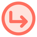 پیش‌نمایش فایل down-right-arrow-1758983 از پک پیکان