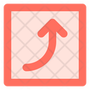 پیش‌نمایش فایل curved-right-up-arrow-1758941 از پک پیکان
