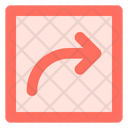پیش‌نمایش فایل curved-up-right-arrow-1758939 از پک پیکان