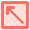 پیش‌نمایش فایل diagonal-up-left-arrow-1758932 از پک پیکان