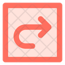 پیش‌نمایش فایل rounded-right-arrow-1758902 از پک پیکان