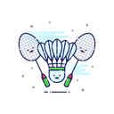 پیش‌نمایش فایل badminton-sport-1498084 از پک ورزش ها