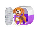 پیش‌نمایش فایل beagle-cage-10459935 از پک حیوانات خانگی کوچک