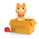پیش‌نمایش فایل orange-cat-box-6379718 از پک حیوانات خانگی کوچک