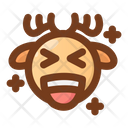 پیش‌نمایش فایل laughing-7442908 از پک ایموجی گوزن