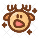 پیش‌نمایش فایل surprised-7442916 از پک ایموجی گوزن