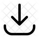 پیش‌نمایش فایل arrow-down-to-bracket-round-11845789 از پک پیکان‌ها - معمولی نسخه 2