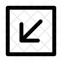 پیش‌نمایش فایل arrow-square-down-left-11845831 از پک پیکان‌ها - معمولی نسخه 2
