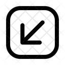 پیش‌نمایش فایل arrow-square-rounded-bottom-left-11845838 از پک پیکان‌ها - معمولی نسخه 2