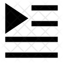 پیش‌نمایش فایل queue-1749682 از پک گلیف موسیقی 24 پیکسل