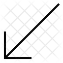 پیش‌نمایش فایل lower-left-arrow-1808537 از پک پیکان ها