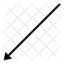 پیش‌نمایش فایل lower-left-arrow-1815814 از پک پیکان ها