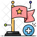 پیش‌نمایش فایل hospital-flag-11585082 از پک روز جهانی سلامت