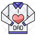 پیش‌نمایش فایل love-dad-shirt-11747192 از پک روز پدر