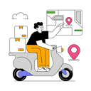 پیش‌نمایش فایل delivery-boy-8450637 از پک پیکانتو