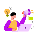 پیش‌نمایش فایل man-doing-marketing-9276758 از پک رسانه دیجیتال