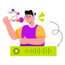پیش‌نمایش فایل podcast-recorder-9276740 از پک رسانه دیجیتال