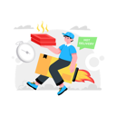 پیش‌نمایش فایل hot-delivery-9277061 از پک تحویل غذا