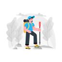 پیش‌نمایش فایل boy-going-for-hiking-9276840 از پک کمپینگ