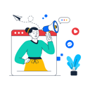 پیش‌نمایش فایل girl-doing-social-marketing-9329056 از پک کسب‌وکار، مجموعه ۰۲