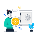پیش‌نمایش فایل girl-save-money-9329070 از پک کسب‌وکار، مجموعه ۰۲