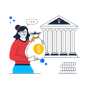 پیش‌نمایش فایل girl-saving-money-in-financial-institute-9329075 از پک کسب‌وکار، مجموعه ۰۲