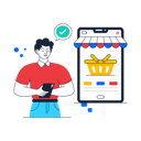 پیش‌نمایش فایل man-doing-online-order-9329082 از پک کسب‌وکار، مجموعه ۰۲