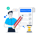 پیش‌نمایش فایل man-making-productive-efficiency-list-9329074 از پک کسب‌وکار، مجموعه ۰۲