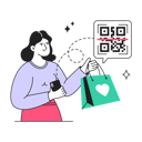 پیش‌نمایش فایل barcode-shopping-9765571 از پک خرید و تجارت الکترونیک، مجموعه ۰۲