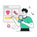 پیش‌نمایش فایل customer-giving-review-9765553 از پک خرید و تجارت الکترونیک، مجموعه ۰۲