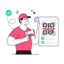 پیش‌نمایش فایل invoice-scan-9765524 از پک خرید و تجارت الکترونیک، مجموعه ۰۲