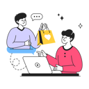 پیش‌نمایش فایل online-purchase-9765568 از پک خرید و تجارت الکترونیک، مجموعه ۰۲