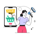 پیش‌نمایش فایل online-sale-9765539 از پک خرید و تجارت الکترونیک، مجموعه ۰۲