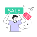 پیش‌نمایش فایل sale-announcement-9765537 از پک خرید و تجارت الکترونیک، مجموعه ۰۲