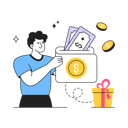 پیش‌نمایش فایل cash-back-9765514 از پک خرید و تجارت الکترونیک، مجموعه ۰۱