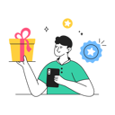 پیش‌نمایش فایل earn-points-9765481 از پک خرید و تجارت الکترونیک، مجموعه ۰۱