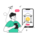 پیش‌نمایش فایل mobile-banking-9765491 از پک خرید و تجارت الکترونیک، مجموعه ۰۱