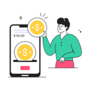 پیش‌نمایش فایل money-transfer-9765487 از پک خرید و تجارت الکترونیک، مجموعه ۰۱