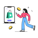 پیش‌نمایش فایل online-shopping-9765477 از پک خرید و تجارت الکترونیک، مجموعه ۰۱